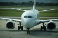 VH-VYK @ MEL - Arriving at the gate - by Micha Lueck