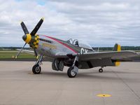 N5428V @ KVOK - North American P-51D - by Mark Pasqualino