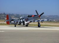 N44727 @ CMA - 1944 North American P-51D MUSTANG 'Man O' War', Packard-Rolls V1650-7 1,490 Hp, Limited class, taxi - by Doug Robertson