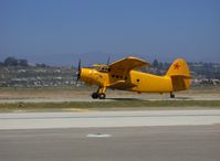 N2AN @ CMA - 1984 Antonov AN-2 'Big Panda', NATO code name COLT, Wsk-pzl-k PZL ASZ 62-IR 1,000 Hp radial, taxi - by Doug Robertson