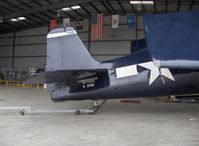 N1078Z @ CMA - 1963 S&S Special Grumman F6F-5 HELLCAT, P&W R2800-10W Double Wasp 18 cylinder 2.200 Hp, tail data - by Doug Robertson