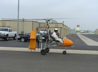 N945JB @ CMA - 2001 Benham DOMINATOR Autogyro, Rotax power to thrust pusher prop only - by Doug Robertson