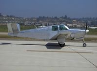 N737B @ CMA - 1948 Beech A35 BONANZA, Continental E-185 185/165 Hp, taxi - by Doug Robertson
