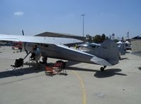 N3056B @ CMA - 1952 Cessna 195 BUSINESSLINER, Jacobs R755A 300 Hp radial - by Doug Robertson