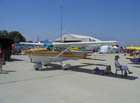 N9505H @ CMA - 1975 Cessna 172M, Lycoming O-320-E2D 150 Hp - by Doug Robertson