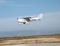 N5096G @ SQL - Bel Air 1979 Cessna 172N landing @ San Carlos Municipal Airport, CA - by Steve Nation