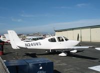N249WS @ SQL - 2004 Cirrus Design SR22 @ San Carlos Municipal Airport, CA - by Steve Nation
