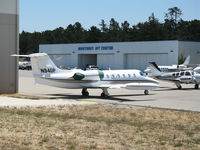 N94GP @ MRY - Ridge Air 1981 Learjet 35A @ Monterey-Peninsula Airport, CA - by Steve Nation