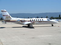 N428SJ @ WVI - Airlie Air 2001 Cessna 560 @ Watsonville Municipal Airport, CA - by Steve Nation