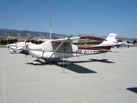 N70657 @ E16 - 1968 Cessna 182M @ South County Airport (San Martin), CA - by Steve Nation