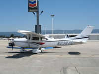 N23676 @ WVI - Outer Marine, Inc. 1998 Cessna 182S@ Watsonville Municipal Airport, CA - by Steve Nation