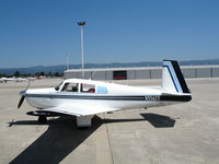 N5562Q @ WVI - 1965 Mooney M20E @ Watsonville Municipal Airport, CA - by Steve Nation