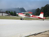 N42958 @ WVI - 1973 Cessna 180J taxying @ Watsonville Municipal Airport, CA - by Steve Nation