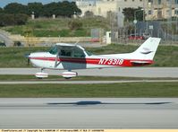 N73318 @ LMML - Landing runway 32 Malta International Airport - by L-Ajruplan