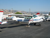 N65658 @ RHV - 1982 Cessna 172P in - by Steve Nation