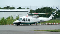 N401CV @ FRG - One of Cablevision's S-76's on the ramp...