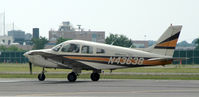 N43638 @ FRG - Warrior position and hold RWY 19. - by Stephen Amiaga