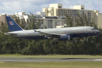 N409UA @ SJU - United Airlines Airbus A320 - by Yakfreak - VAP