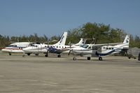 N408MN @ SJU - MN Aviation Cessna Caravan and Beech 1900 - by Yakfreak - VAP
