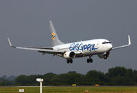 5B-DBW @ EGCC - Eurocypria 737 - by Kevin Murphy