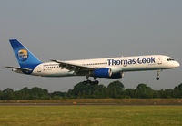 G-FCLK @ EGCC - TCX 757 - by Kevin Murphy