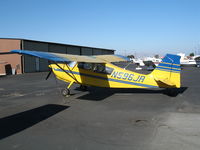 N596JR @ PAO - Caeli Bona 2004 Champion 7ECA @ Palo Alto Municipal Airport, CA