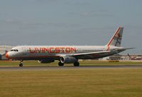 I-LIVA @ EGCC - Livingston Airbus - by Kevin Murphy