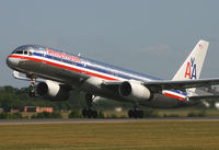 N189AN @ EGCC - AA 757 - by Kevin Murphy