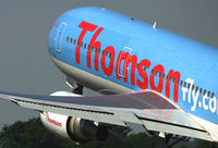 G-OBYG @ EGCC - Tomo 767 - by Kevin Murphy