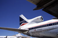 N728DA - Farewell ceremony Victorville 8/1/01
