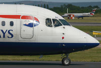 G-BZAY @ EGCC - BA RJ - by Kevin Murphy
