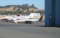 N405DM @ CCR - Unidentified Fouga CM-170R Magister ('405') @ Buchanan Field (Concord), CA - by Steve Nation