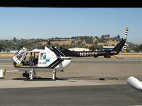 N8118Y @ CCR - CALSTAR med evac MBB BO-105LS A-3 at Buchanan Field (Concord), CA - by Steve Nation