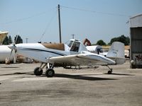 N789GD - Haley Flying Service 1974 Snow S-2R-T34 turbo mod as sprayer @ Haley's airstrip NW of Tracy, CA - by Steve Nation
