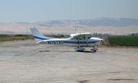 N78720 - Haley FS 1973 Cessna 182P @ their duster strip NW of Tracy, CA - by Steve Nation