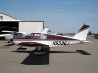 N9396J @ TCY - 1966 Piper PA-28-180 @ Tracy Municipal Airport (Contra Costa County), CA - by Steve Nation