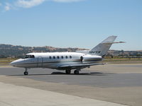 N847CW @ LVK - Curtiss-Wright Raytheon Hawker 800KP @ LIvermore Municipal Airport, CA - by Steve Nation
