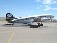 N145RD @ LVR - Baja Air Aero Modifications (South Africa) AMI-DC-3-65TP (DC-3 s/n 20175) with PT-6A turboprops @ Livermore Municipal Airport, CA - by Steve Nation