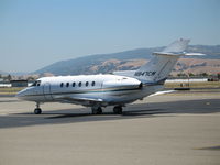 N847CW @ LVK - Curtiss-Wright Raytheon Hawker 800KP @ LIvermore Municipal Airport, CA - by Steve Nation