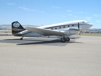 N145RD @ LVR - Baja Air Aero Modifications (South Africa) AMI-DC-3-65TP (DC-3 s/n 20175) with PT-6A turboprops @ Livermore Municipal Airport, CA - by Steve Nation