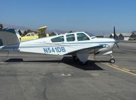 N541DB @ SZP - 1964 Beech S35 BONANZA, Continental IO-520-B 285 Hp - by Doug Robertson