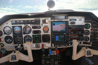 N228RM - Mooney Cockpit with WSI weather on a flight from Sarasota, FL to Port Lucie - by Karl-Heinz Zahorsky