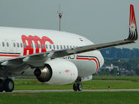 SU-BPG @ KRK - AMC Airlines - by Artur Bado?