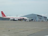 N707JT @ KBGR - Boeing 707-138B - by Mark Pasqualino