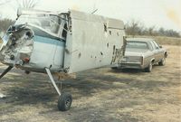N2585V - Plane being transported from Texa to NY,about 1989 - by Jerry Dumas