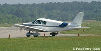 N6166W @ PVG - Getting clearance, about to throttle up - by Paul Perry