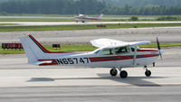 N65747 @ PDK - Taxing past Mercury Air Service - by Michael Martin
