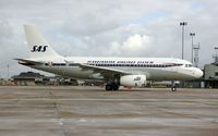 OY-KBO @ EGCC -  On its first visit to MAN operating SK539 - by Keith Wignall