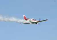 N18M - Tail view, smoke system on, El Higuero, Dom Rep 2006 - by Juan Carlos Porcella