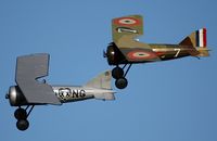 F-NUNG - Morane-Saulnier MS Type AI in a  formationflight with MS Type AI F-AZAP